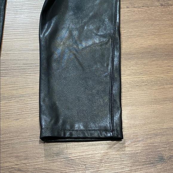 Spanx Black Faux Leather Leggings size XL - Picture 7 of 7